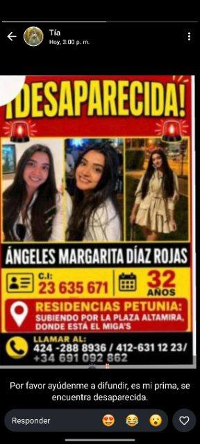 Foto de Angeles margarita díaz rojas