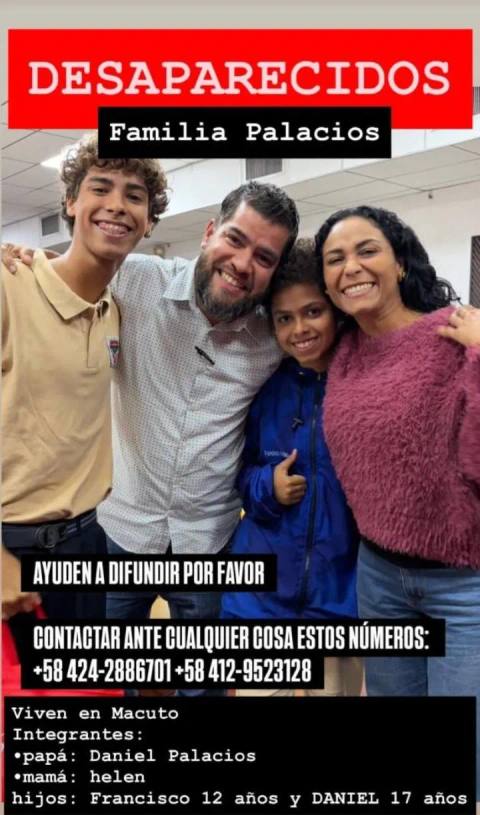 Foto de Familia palacio Daniel palacio