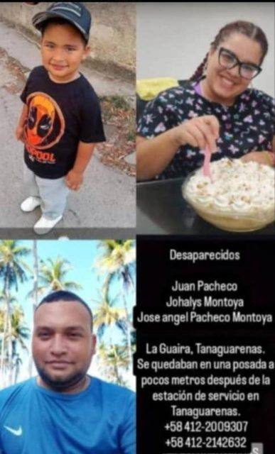 Foto de Sánchez oneilin oneida yamarte Isabella Sánchez Juan Pacheco johanlys Montoya y José angel Pacheco Montoya José angel si