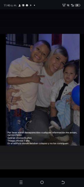 Foto de Tiago y Gabriel chivico