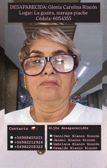 Foto de Glenia Carolina Rincón