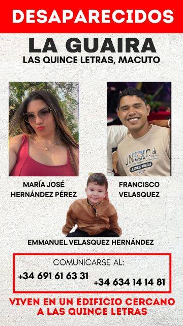 Foto de MARÍA JOSÉ HERNANDEZ, FRANCISCO VELASQUEZ Y EMMANUEL