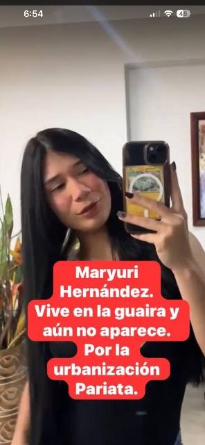 Foto de Maryuri Hernández