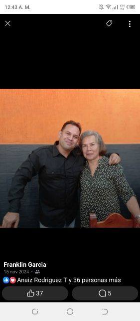 Foto de Franklin García y Iraida castillo
