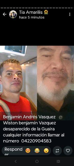 Foto de Benjamin Andrés Vasquez y wuiston Benjamín Vasquez