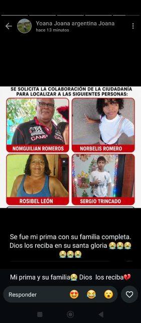 Foto de Rosibel leon y su familia