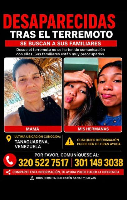 Foto de Rebeca Goncalves  Ci 15585450 Ronalid Paulina Gil 16 años Rihanna Nazareth Gil 12 años