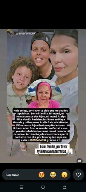 Foto de Arelis Piña, Arelis Gabriela, Gustavo y Nathacha Rivero