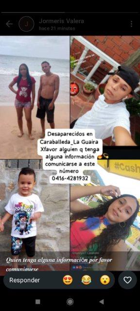Foto de Oriannis Caraballo Su Hermano Y su hijo