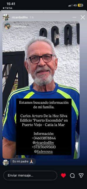 Foto de Carlos Arturo de la Hoz Silva