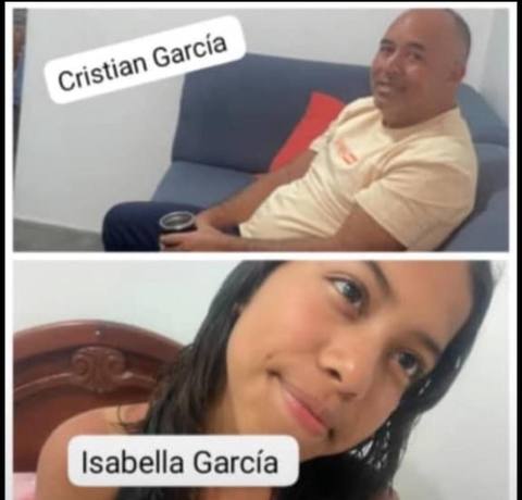 Foto de Cristian garcia e Isabella Garcia