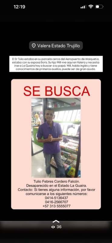 Foto de Tulio Febres cordero falcon