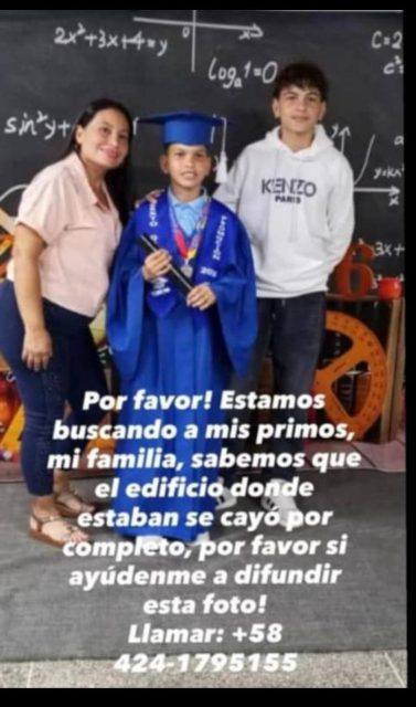 Foto de Yamilet García, Yeferson Palma, Kevin Zambrano Keiber Zambrano
