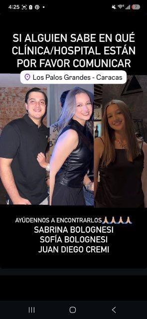 Foto de Sabrina Bolognesi, Sofía Bolognesi, y Juan Diego Cremi
