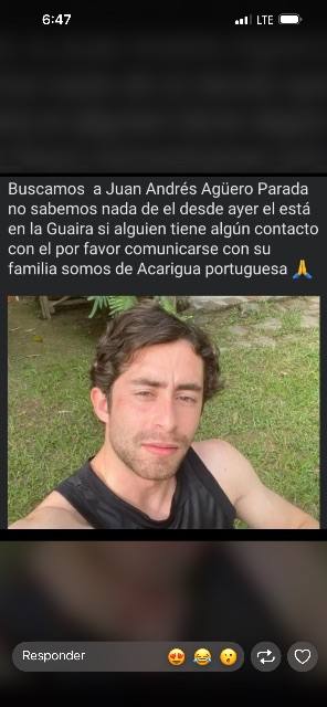 Foto de Juan Andrés aguero parada