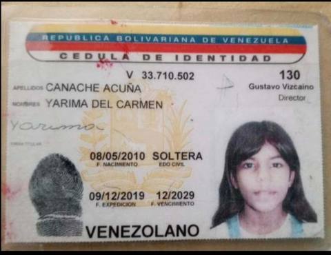 Foto de Yarima del Carmen