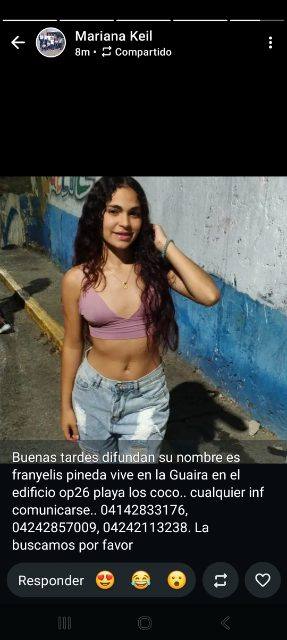Foto de Franyeli Pineda sanabria