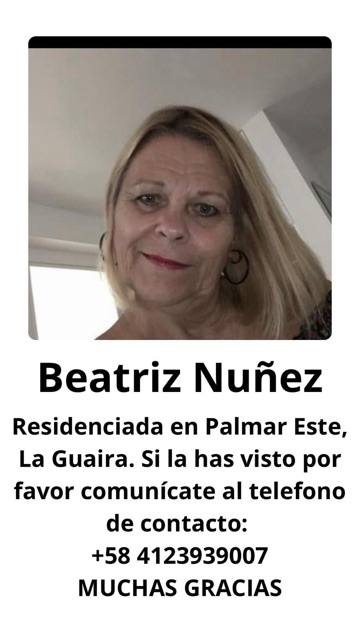 Foto de Beatriz Elena Nuñez