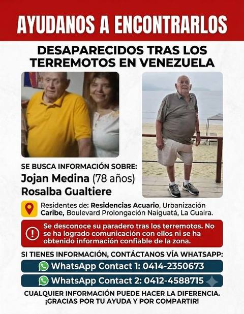 Foto de YOHAN MEDINA Y ROSALBA GUALTIERI