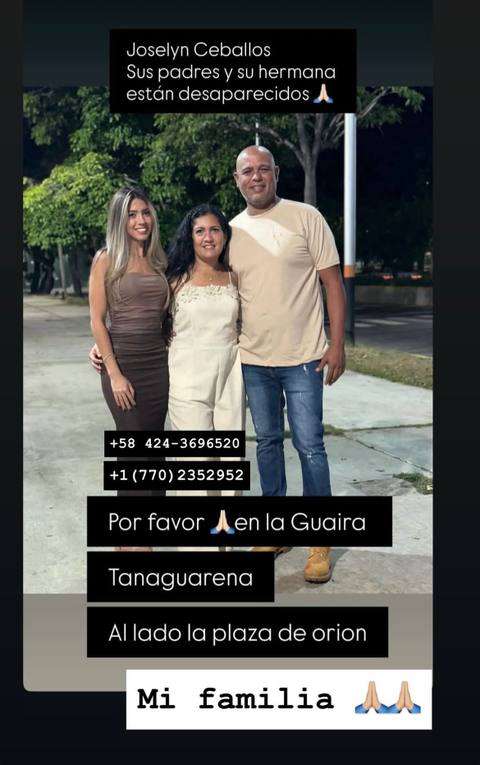Foto de Jose y familia Ceballos