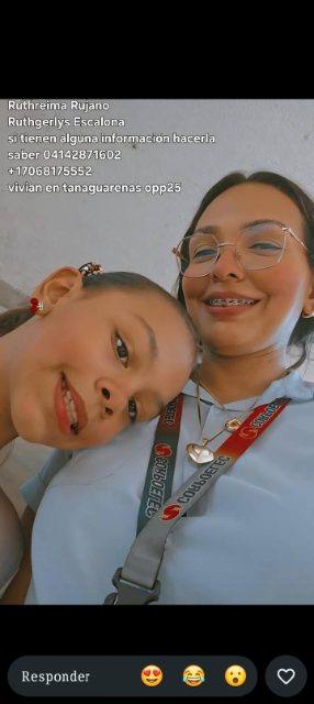 Foto de Ruthreima Rujano y Ruthgerlys Escalona