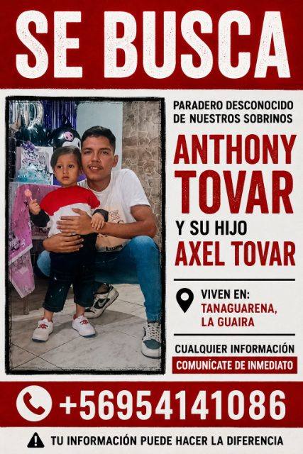 Foto de Anthony y Axel tovar