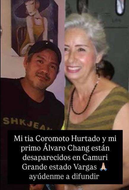 Foto de Coromoto Hurtado 76 Álaro Chang 52