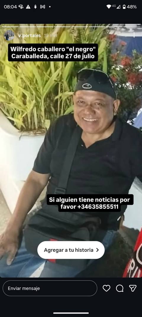 Foto de Wilfredo Ramón Caballero Pacheco