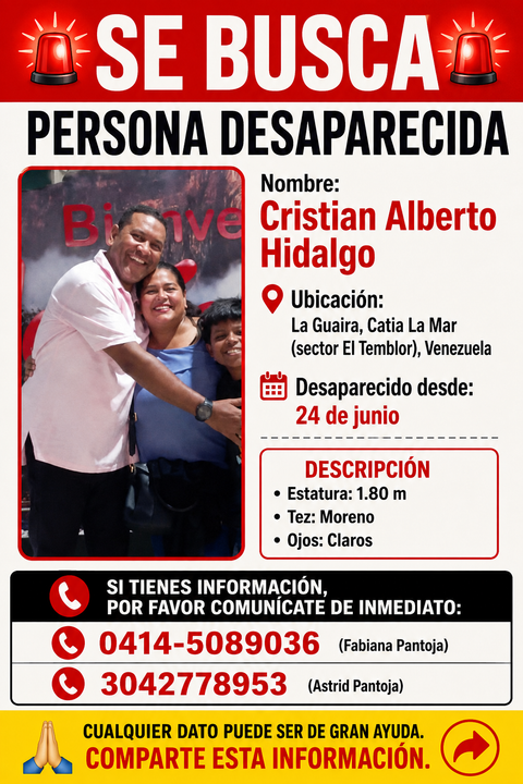 Foto de Cristian Alberto Hidalgo