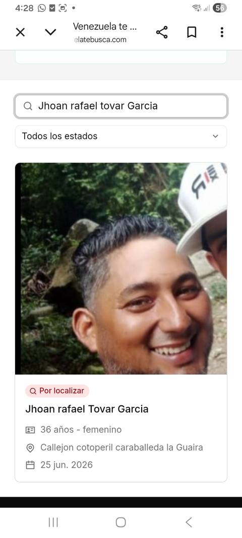 Foto de Jhoan Rafael Tovar Garcia