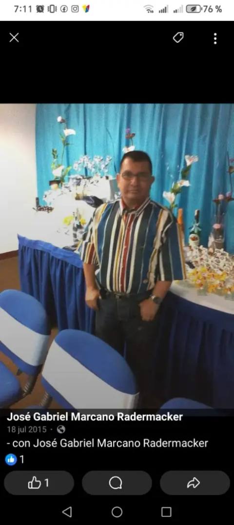 Foto de Jose Gabriel Marcano radamarker
