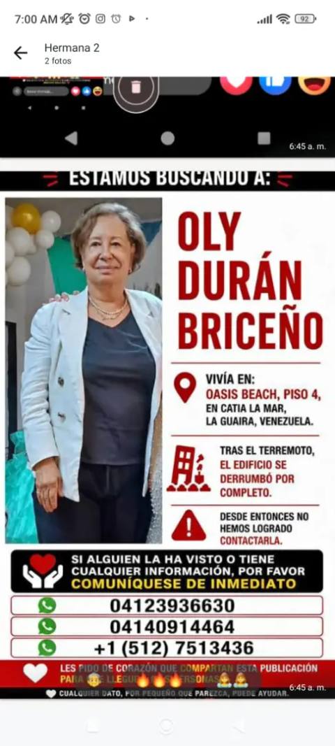 Foto de Oly Duran Briceño