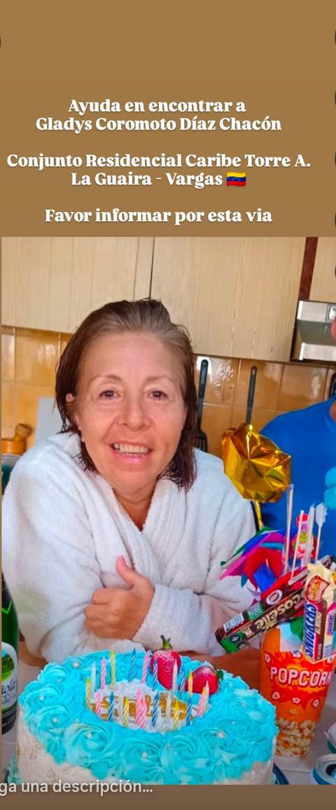 Foto de Gladys Coromoto Diaz Chacon