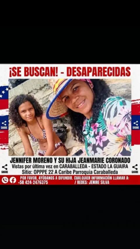 Foto de Yenifer y Yanmarí Colmenares