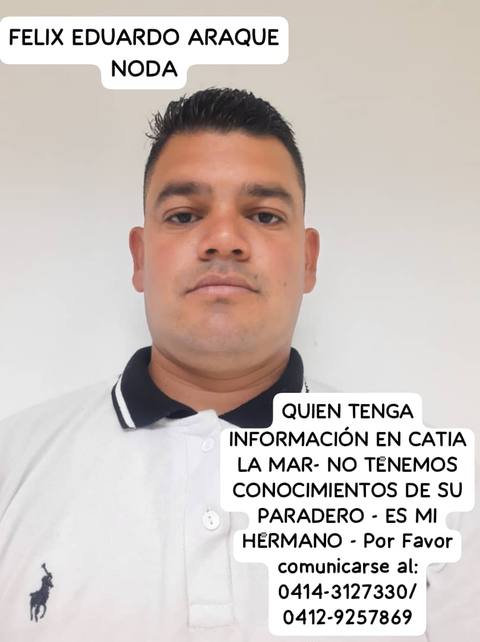 Foto de FELIX EDUARDO ARAQUE NODA