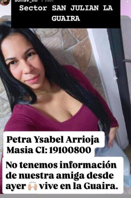Foto de Petra Ysabel Arrioja