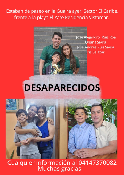 Foto de José Alejandro Ruiz Roa, Oriana Silvira, José Andrés, Ruiz Sivira, Iris Salazar Ruiz Ría, Silvira,
