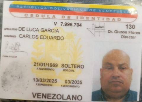 Foto de Carlos de Luca