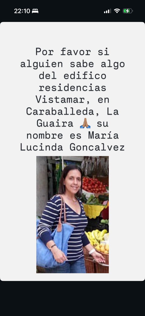 Foto de María Lucinda Goncalvez