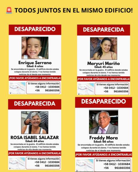 Foto de Enrique Serrano - Maryuri Mariño - Rosa Isabel Salazar - Freddy Mora Salazar Enrique Serrano - Maryuri Mariño - Rosa Isabel Salazar - Freddy Mora Salazar