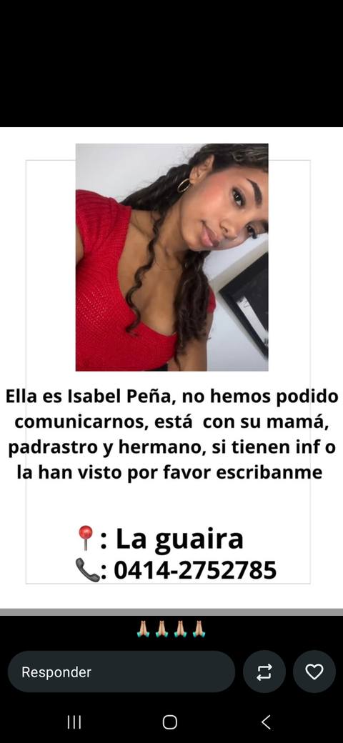 Foto de Isabel andreina Peña bastidas