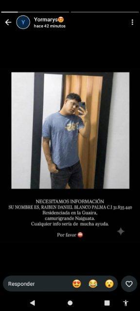 Foto de Raiben Daniel Blanco Palma