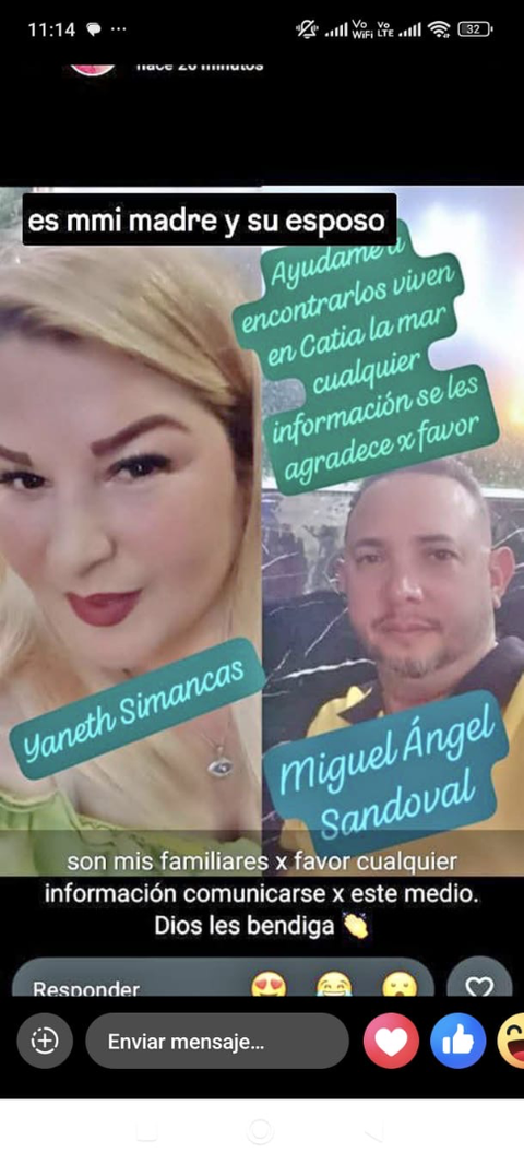 Foto de Yaneth y miguel angel Sandoval
