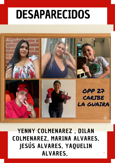 Foto de Yenni colmenarez, Dilan colmenarez, marina Alvares, Jesús Alvares, Yaquelin Alvares Colmenarez Alvares