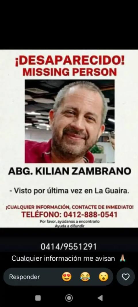 Foto de kilian zambrano