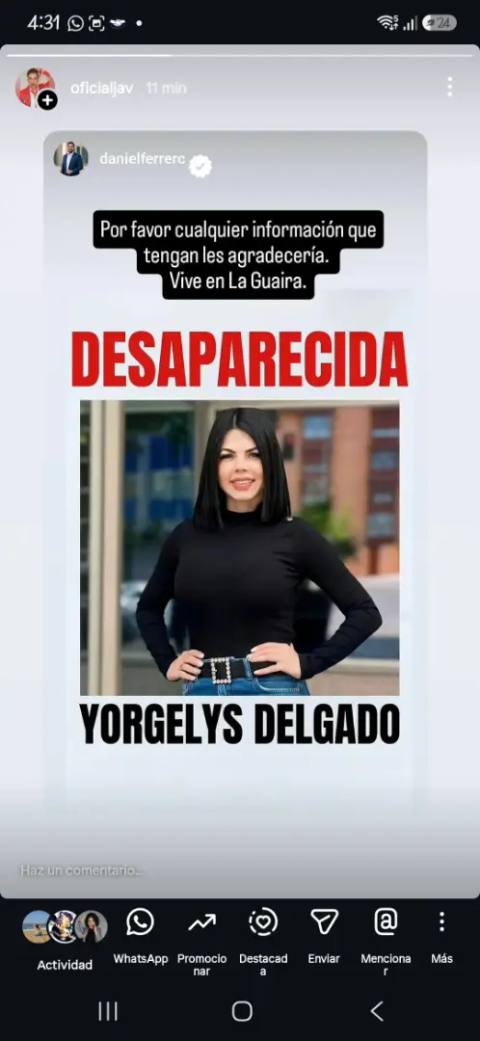 Foto de Yorgelys del Carmen Delgado Escalona