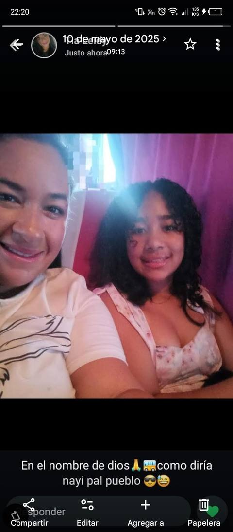 Foto de Aranza pinto y leidy pinto Nany Mendoza