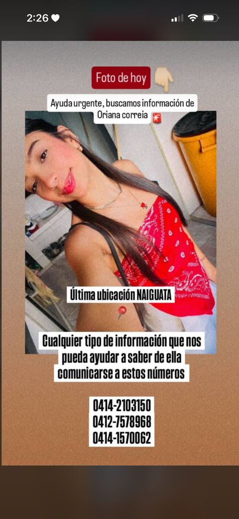 Foto de oriana correia