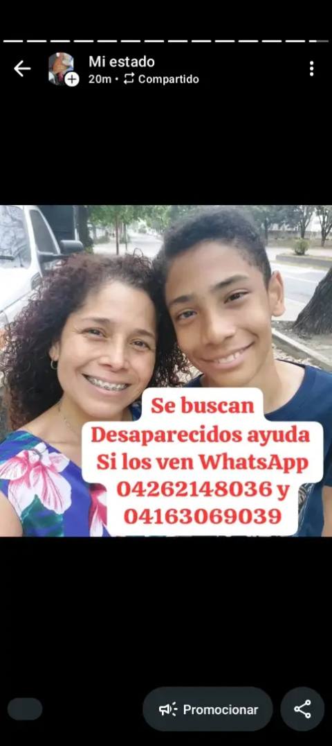 Foto de Debby y Dilan Orihuela