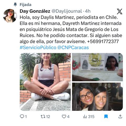 Foto de Dayreth Mabel Martinez González